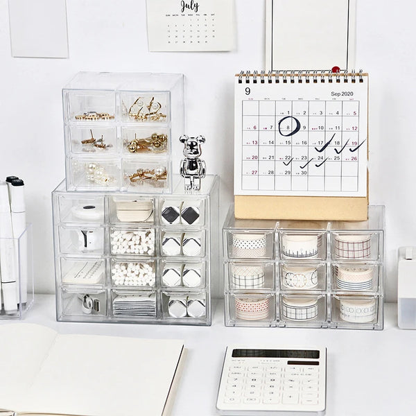 Clear Acrylic Drawer Organizer - Declutter Your Home in Style