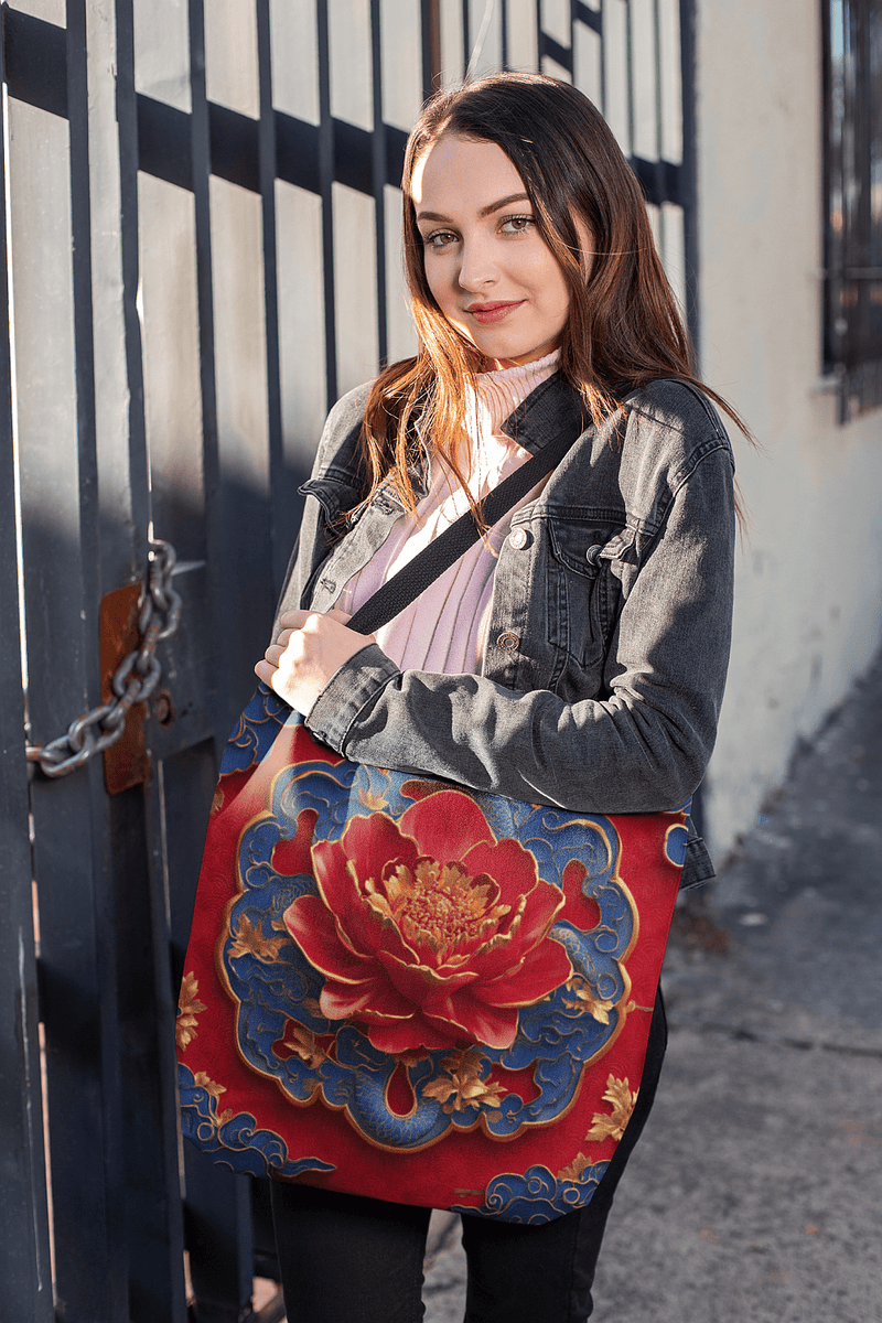 Oriental Tote Bag in the City 