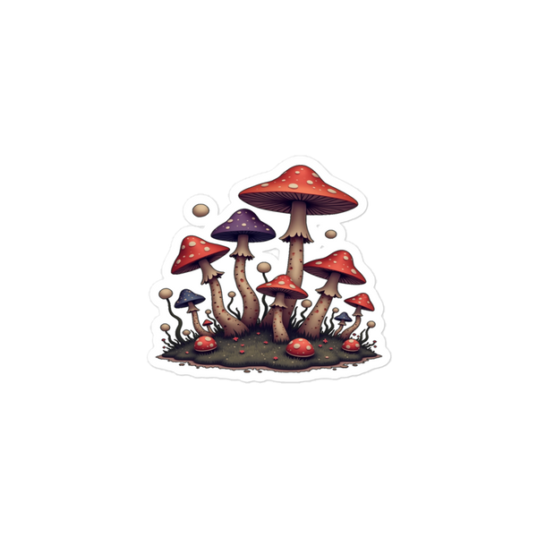 3" Dreamscape Mushroom Sticker