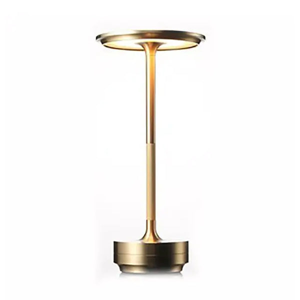 Gold Tower Metal Table Lamp