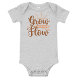 Grow with the Flow Onsie - Heather