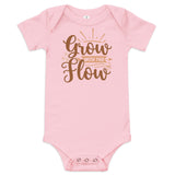 Grow with the Flow Onsie Pink