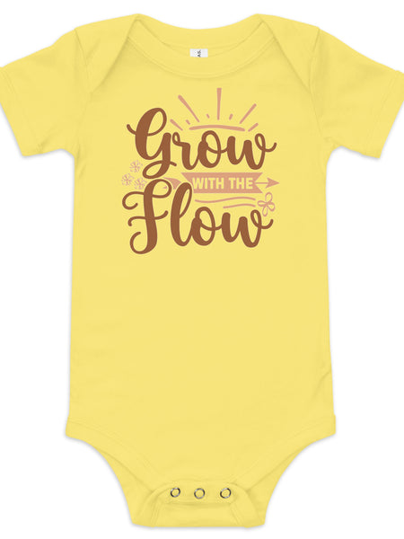 Grow with the Flow Onsie - Yellow