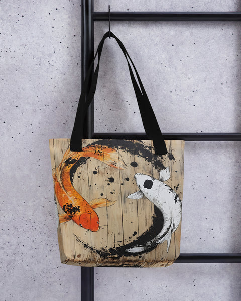 15" Koi Totebag model