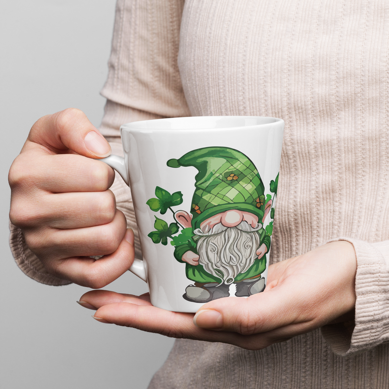 Lucky Gnome Latte mug model