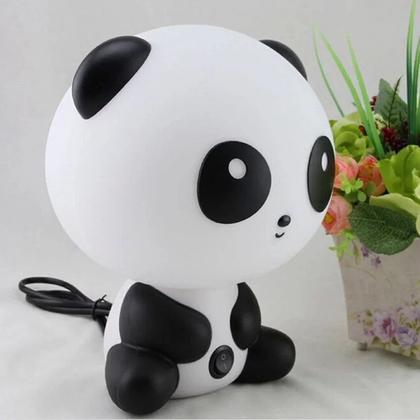 Panda Night Light close up 