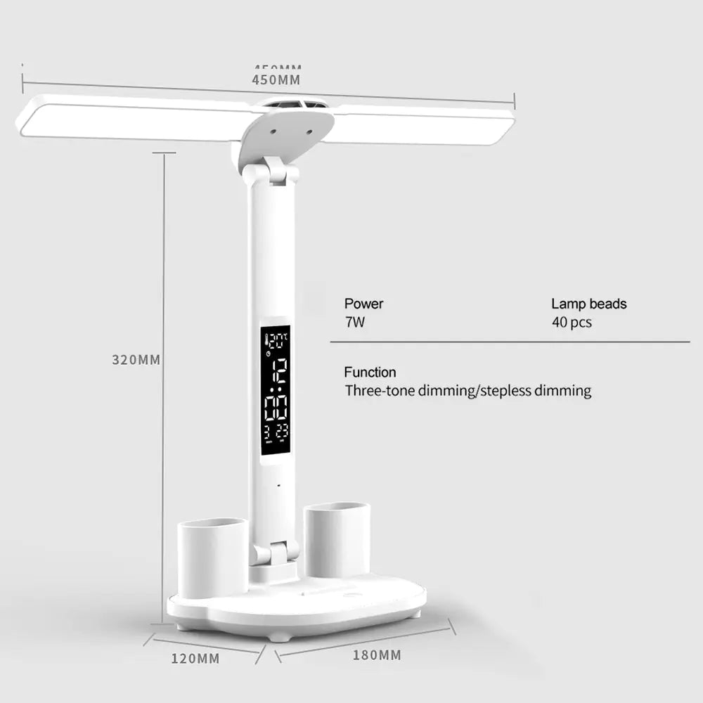 Multifunction LED Desk Lamp