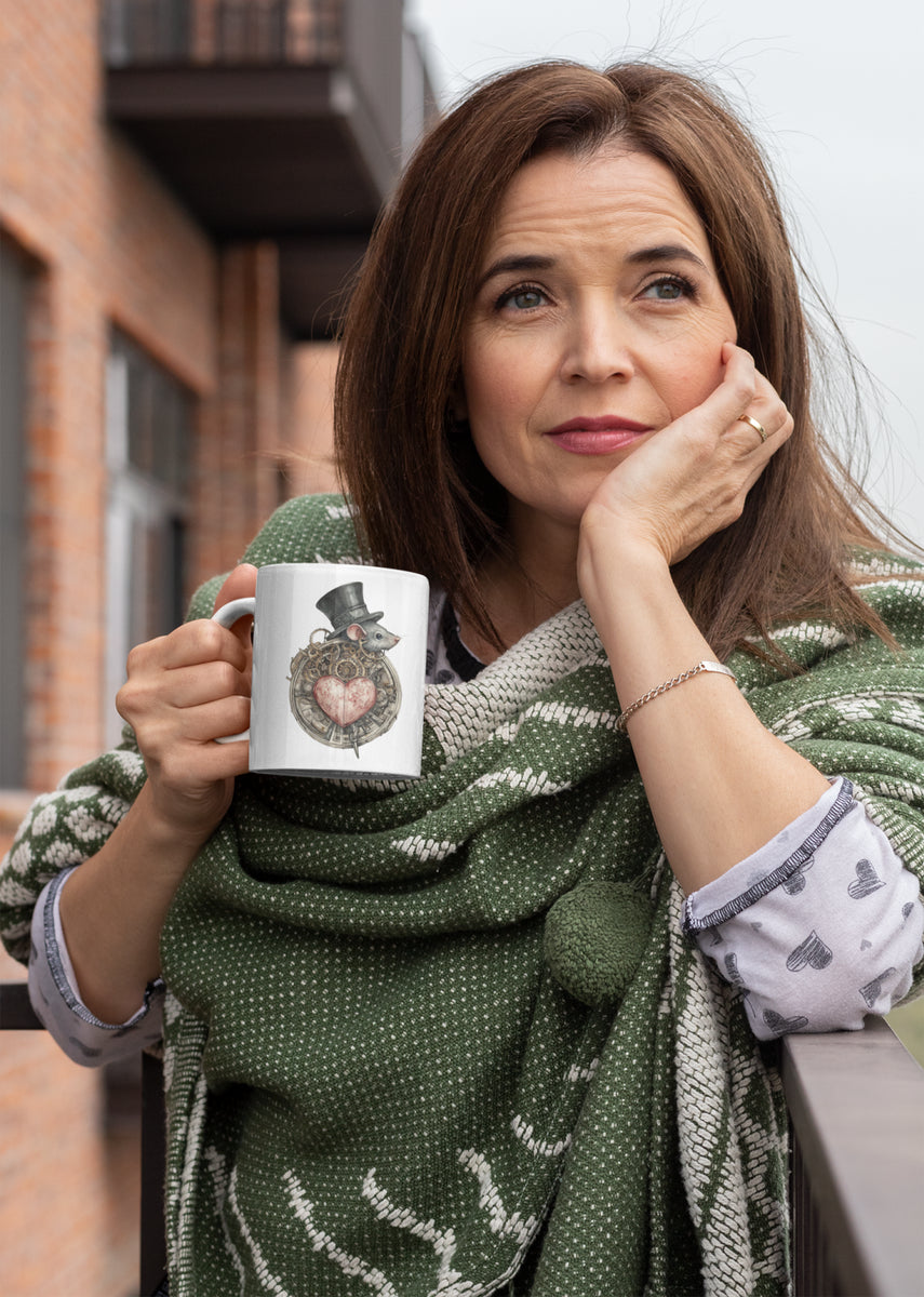 Ticking Heart coffee mug model