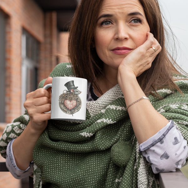 Ticking Heart coffee mug model