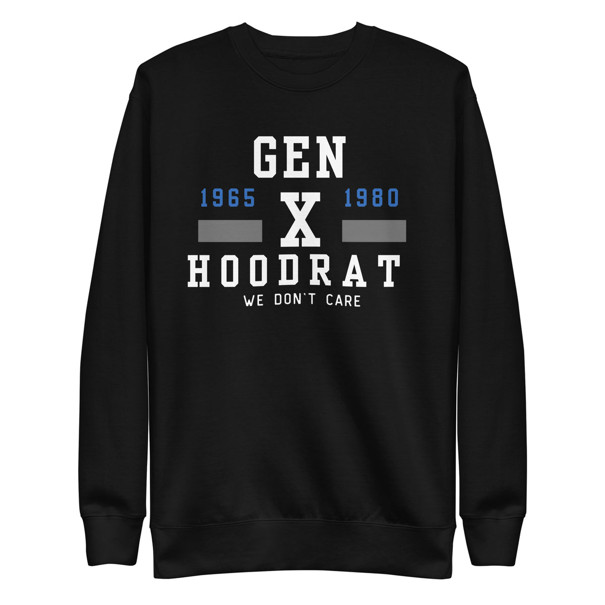 Black Gen X Hoodrat Sweatshirt